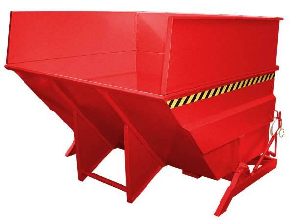 Kippbehälter BKC 500, lackiert, Feuerrot