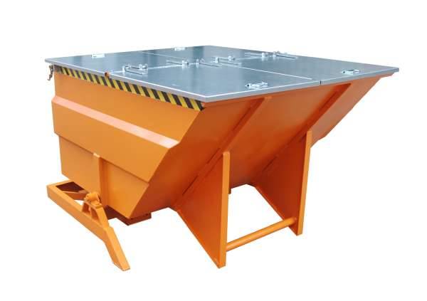 Kippbehälter BKC 200, lackiert, Gelborange