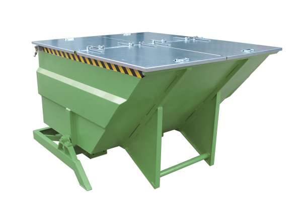 Kippbehälter BKC 200, lackiert, Resedagrün