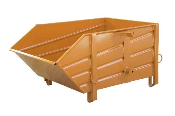 Baustoffbehälter BBP 100, lackiert, Gelborange
