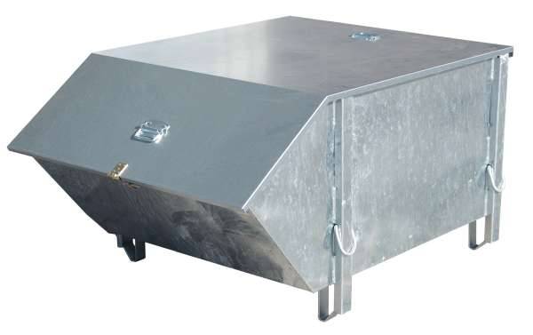 Baustoffbehälter BBG 100, feuerverzinkt