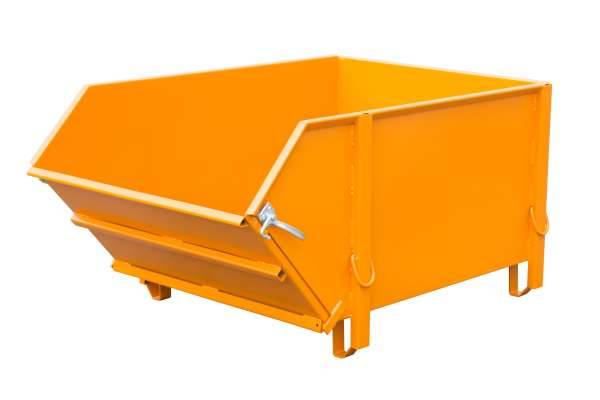 Baustoffbehälter BBK 100, lackiert, Gelborange