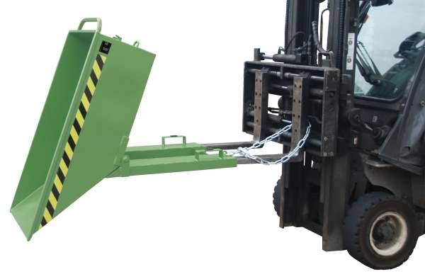 Kippmulde KN 250, lackiert, Resedagrün