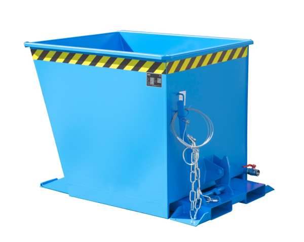 Spänebehälter SGU-RZ 55, lackiert, Lichtblau