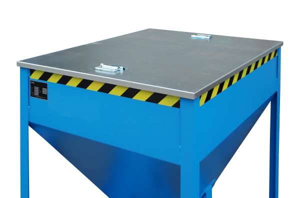 Silobehälter SR 375, lackiert, Lichtblau