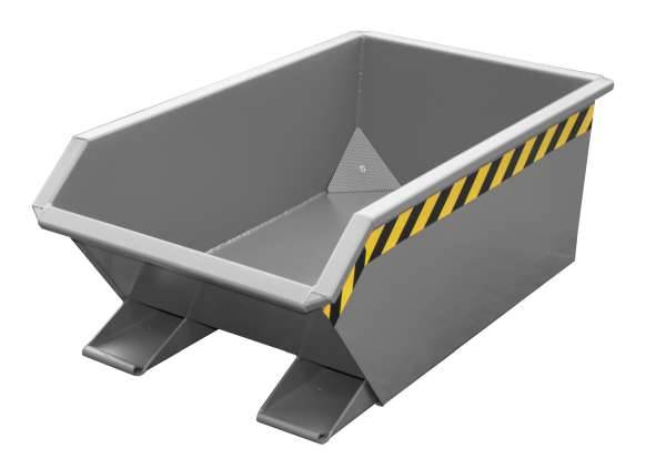 Mini-Spänebehälter SMGU 230, lackiert, Mausgrau