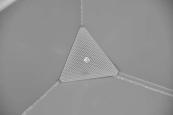 Mini-Spänebehälter SMGU 270, lackiert, Mausgrau