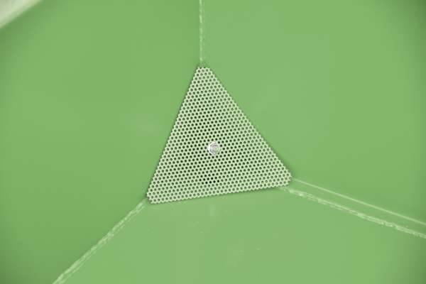 Mini-Spänebehälter SMGU 270, lackiert, Resedagrün