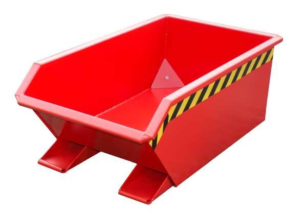 Mini-Spänebehälter SMGU 230, lackiert, Feuerrot