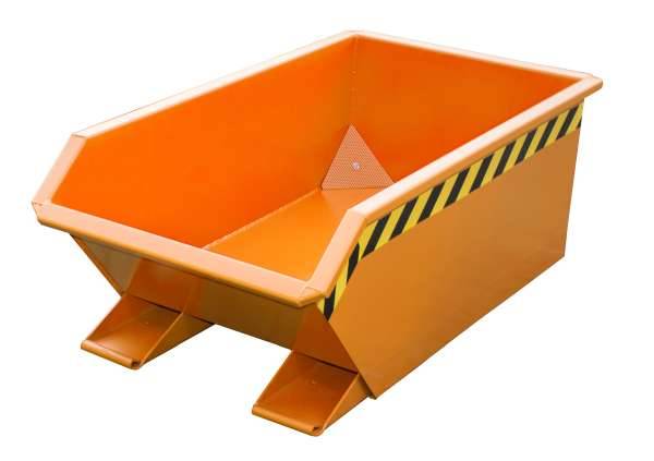 Mini-Spänebehälter SMGU 230, lackiert, Gelborange