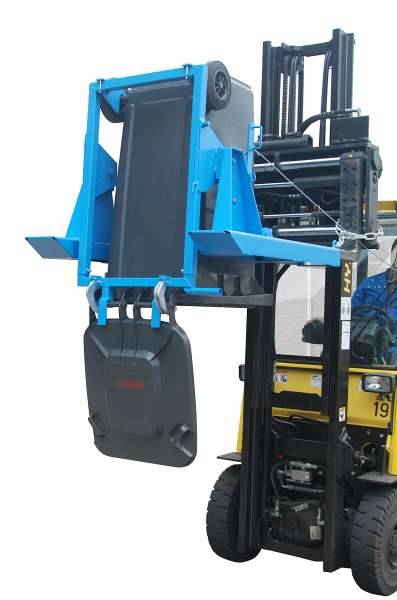 Mülltonnen-Kipper MK 240, lackiert, Lichtblau