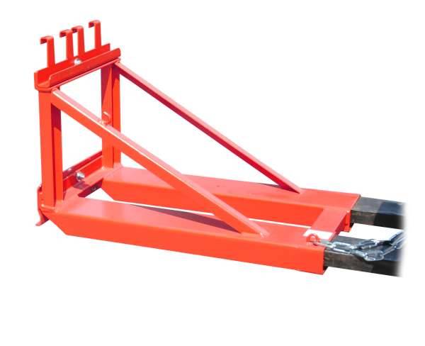 Mülltonnen-Heber MH-I, lackiert, Feuerrot