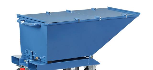 Klappbarer Deckel 2-seitig öffenbar