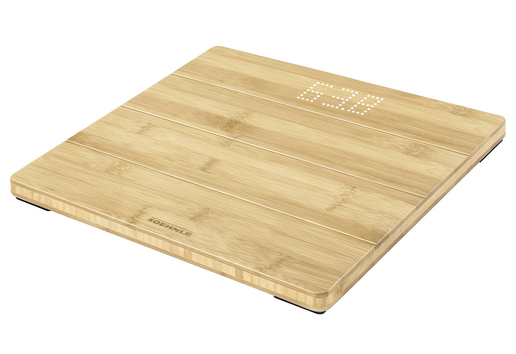Soehnle Style Sense Bamboo Magic Personenwaage 63880 digital Wägebereich (max.)=180 kg Holz