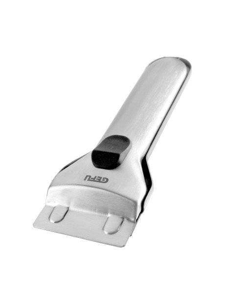 GEFU Kochfeldschaber Edelstahl 13,5x4x1,5cm