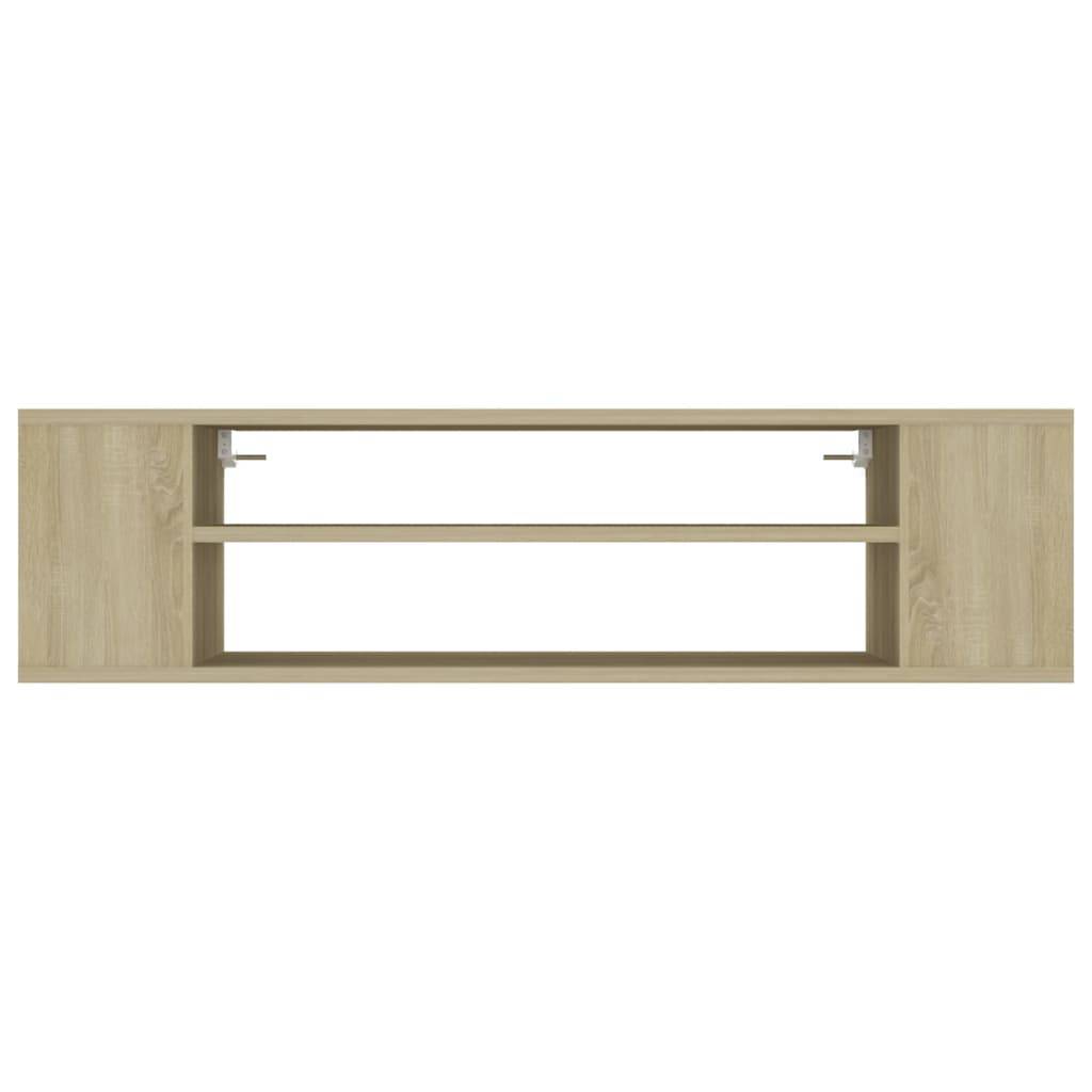 vidaXL TV-Hängeschrank Sonoma-Eiche 100x30x26,5 cm Holzwerkstoff