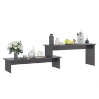 vidaXL TV-Schrank Hochglanz-Grau 180x30x43 cm Holzwerkstoff vidaXL TV-Schrank Hochglanz-Grau 180x30x43 cm Holzwerkstoff