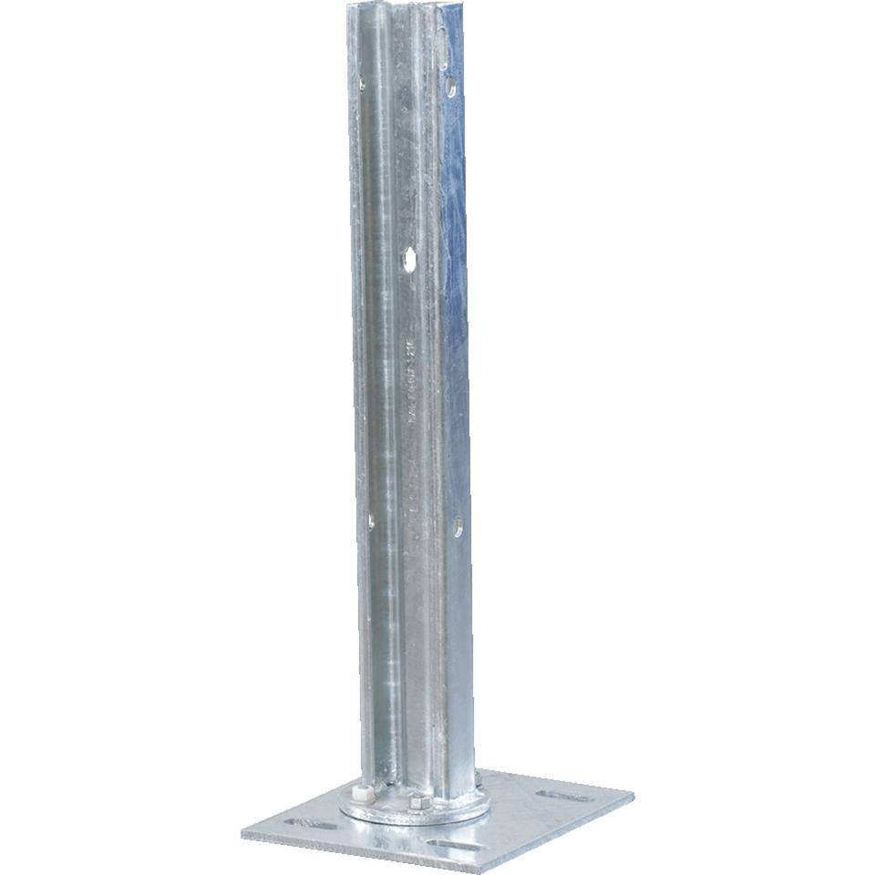 Sigma-Stahlpfosten, für Doppelbeplankung Typ B, zum Aufdübeln, Höhe 750mm