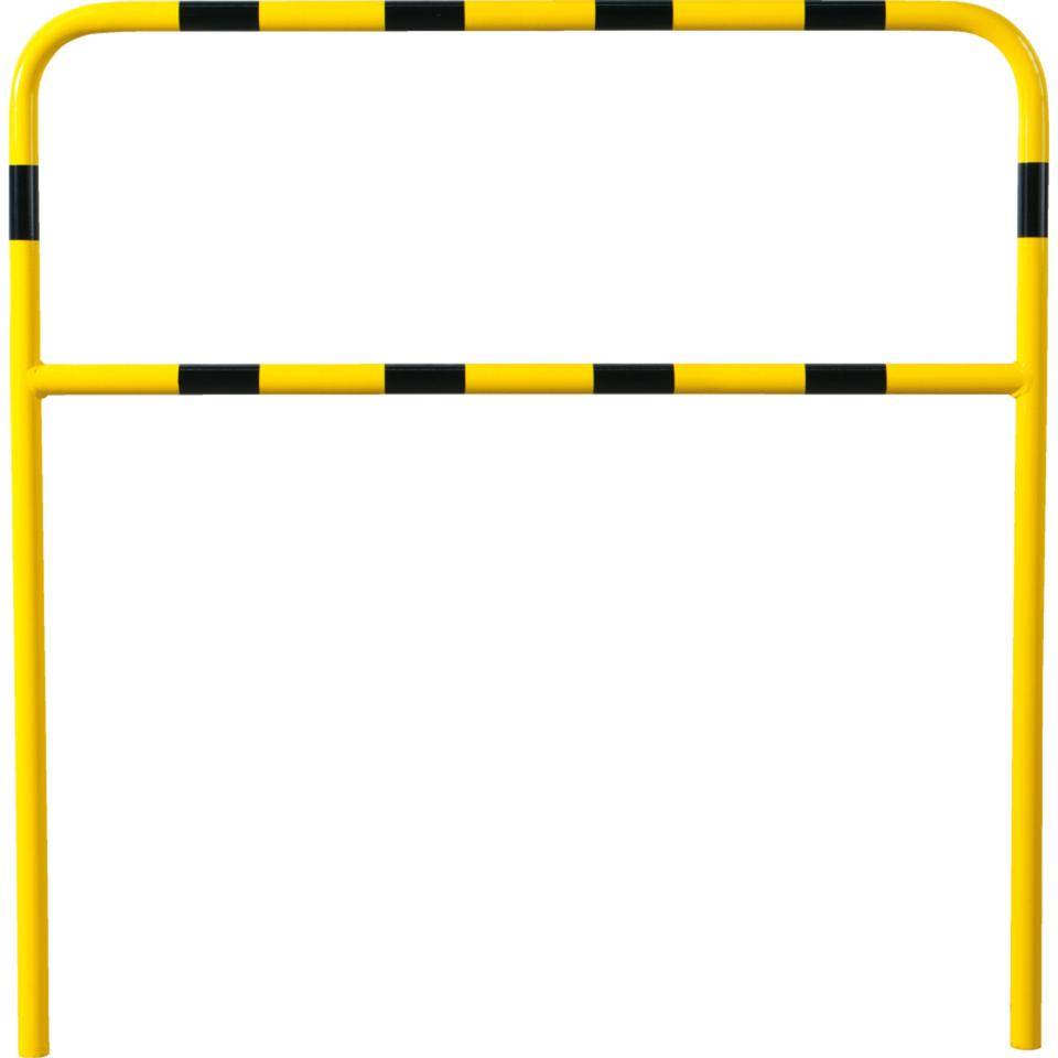 K.57 Laderampenschutzbügel,gelb/schwarz,feuerverzinkter Stahl,1400x1500mm
