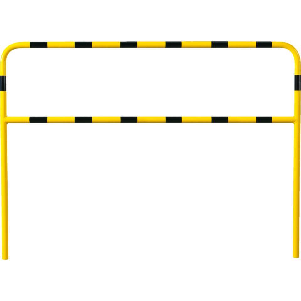 K.57 Laderampenschutzbügel,gelb/schwarz,feuerverzinkter Stahl,1400x2000mm