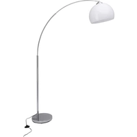 Brilliant Vessa 92940/75 Stehlampe E27 60 W Chrom, Weiß Brilliant Vessa 92940/75 Stehlampe E27 60 W Chrom, Weiß