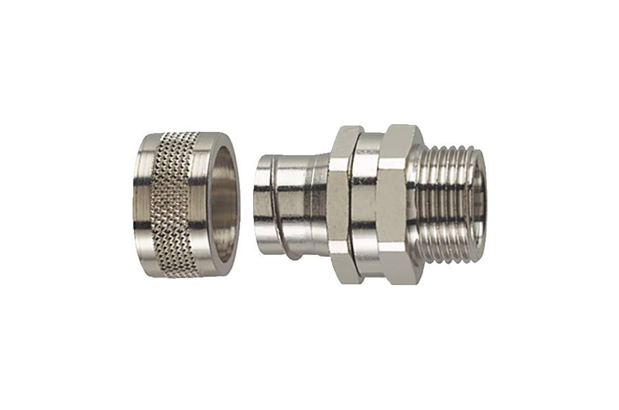 HellermannTyton 166-31108 PCS50-SM-M50-NPB-ML Schlauchverschraubung Metall M50 Gerade 1 St.
