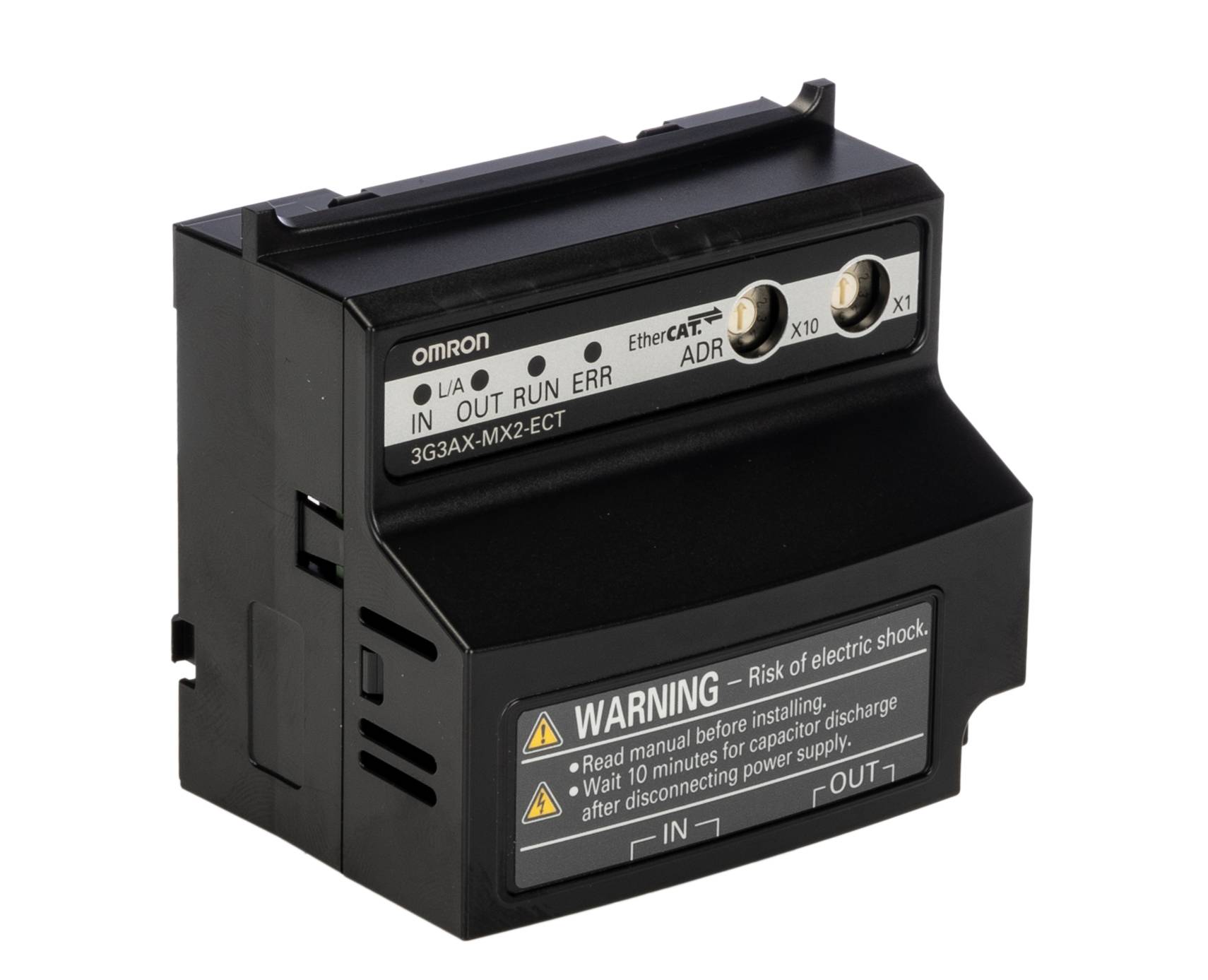 Omron EtherCAT-Optionskarte für MX2-Wechselrichter.
