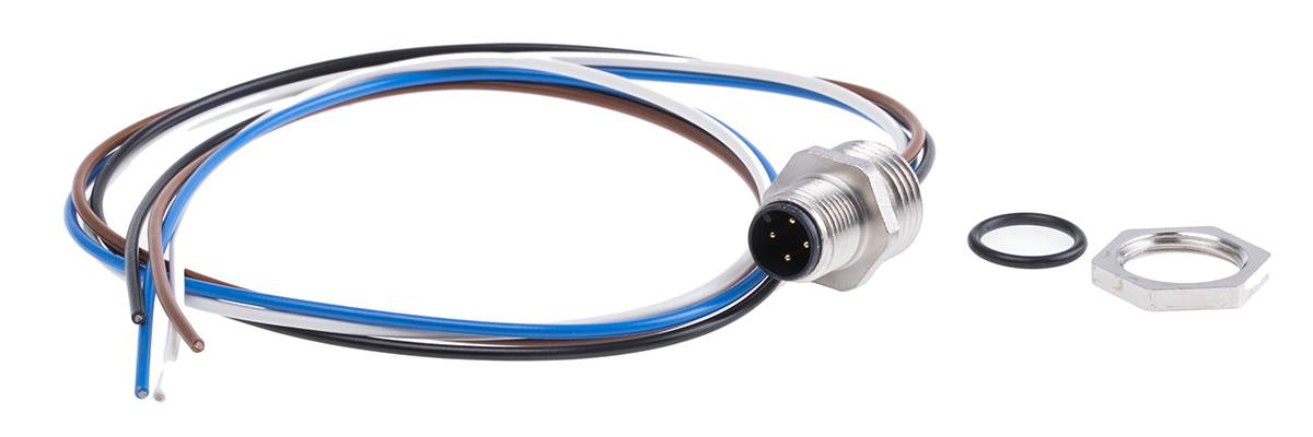 HARTING konfektioniertes Sensorkabel 4-adrig, Stecker / offenes Ende, Länge 500mm