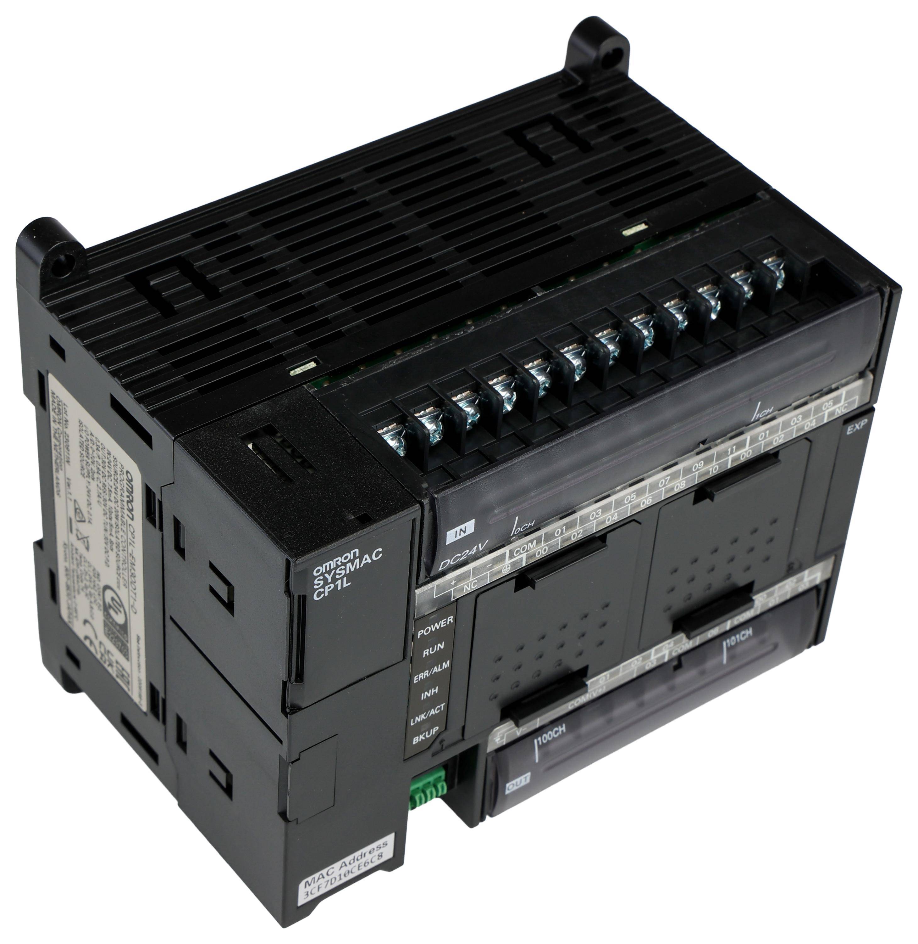 Omron CP1L-EM SPS CPU, 18 Eing. PNP Ausg.Typ DC Eing.Typ für Serie CP 20,4 → 26,4 V dc