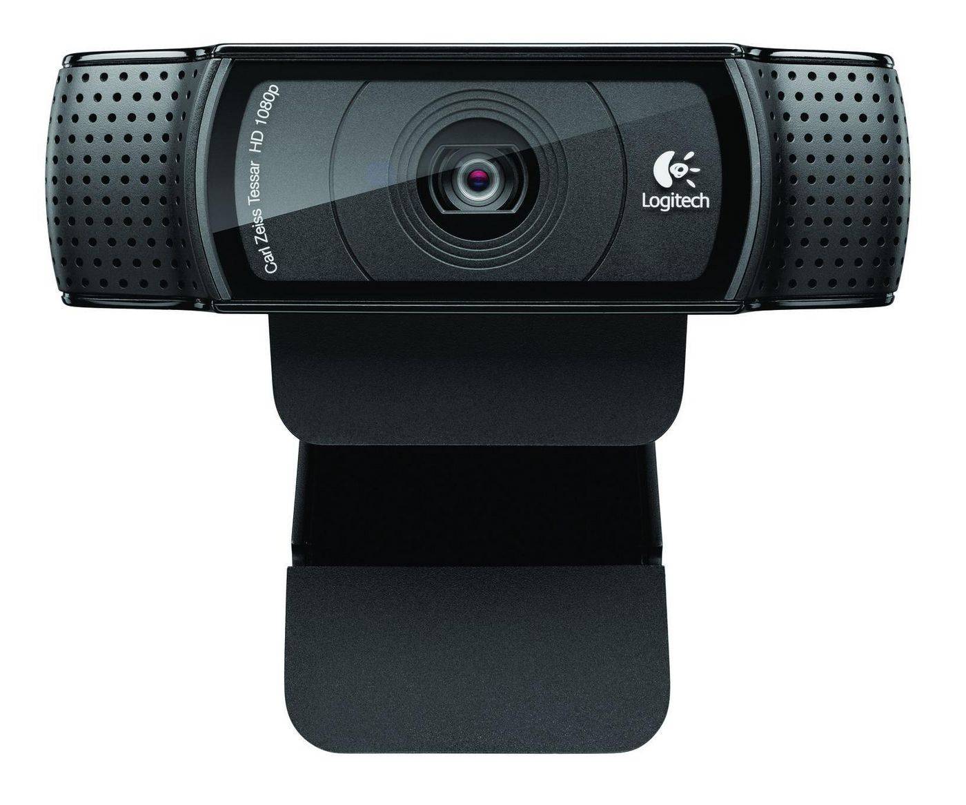 Logitech Webcam HD Pro C920 C920, 1920 x 1080 pixels, 1080p,720p, H.264,M-JPEG, USB 2.0, Black, Clip/Stand