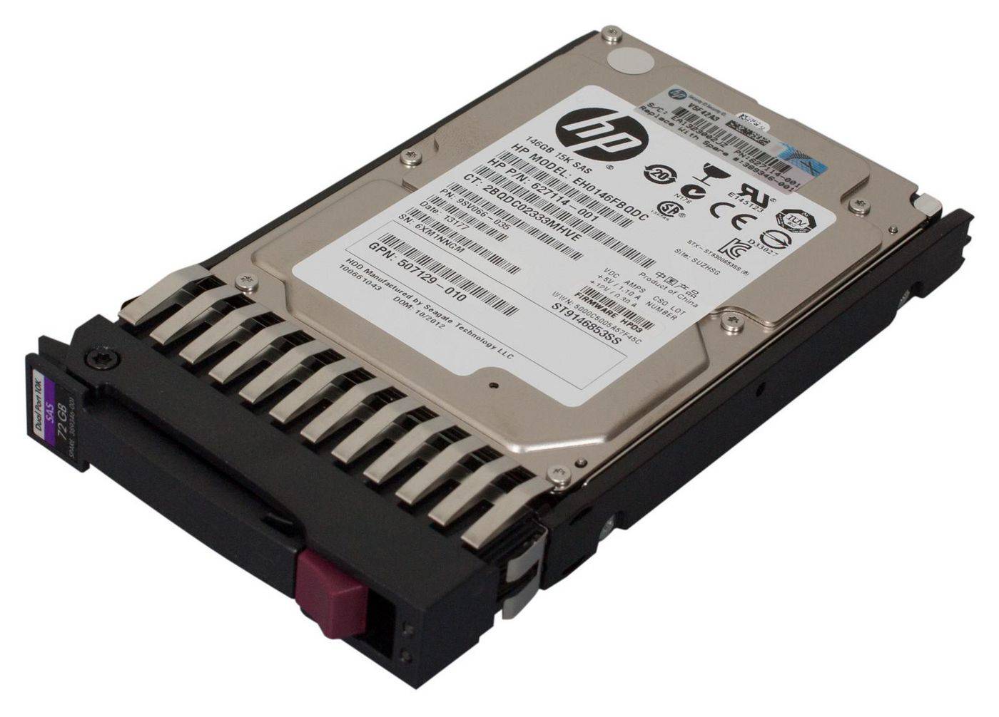 Hewlett Packard Enterprise 72GB 10.000Rpm SAS 2.5-inch small form factor Please read Specification/Product details