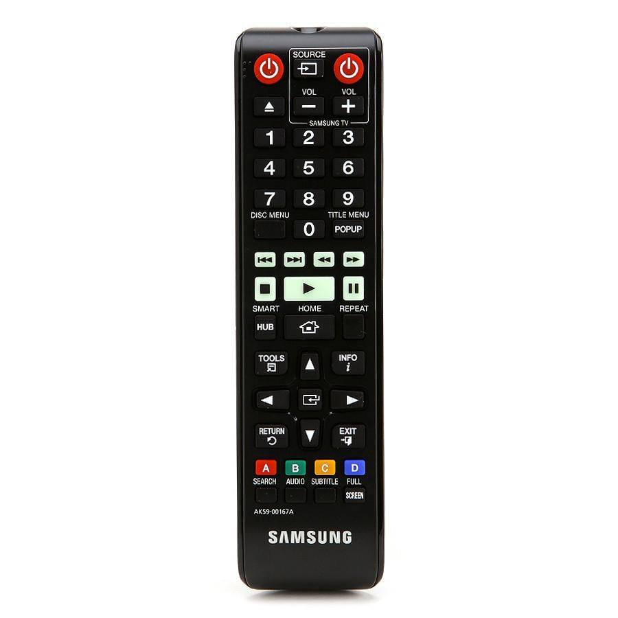 Samsung Remote Commander AK59-00167A, TV, Press buttons, Black