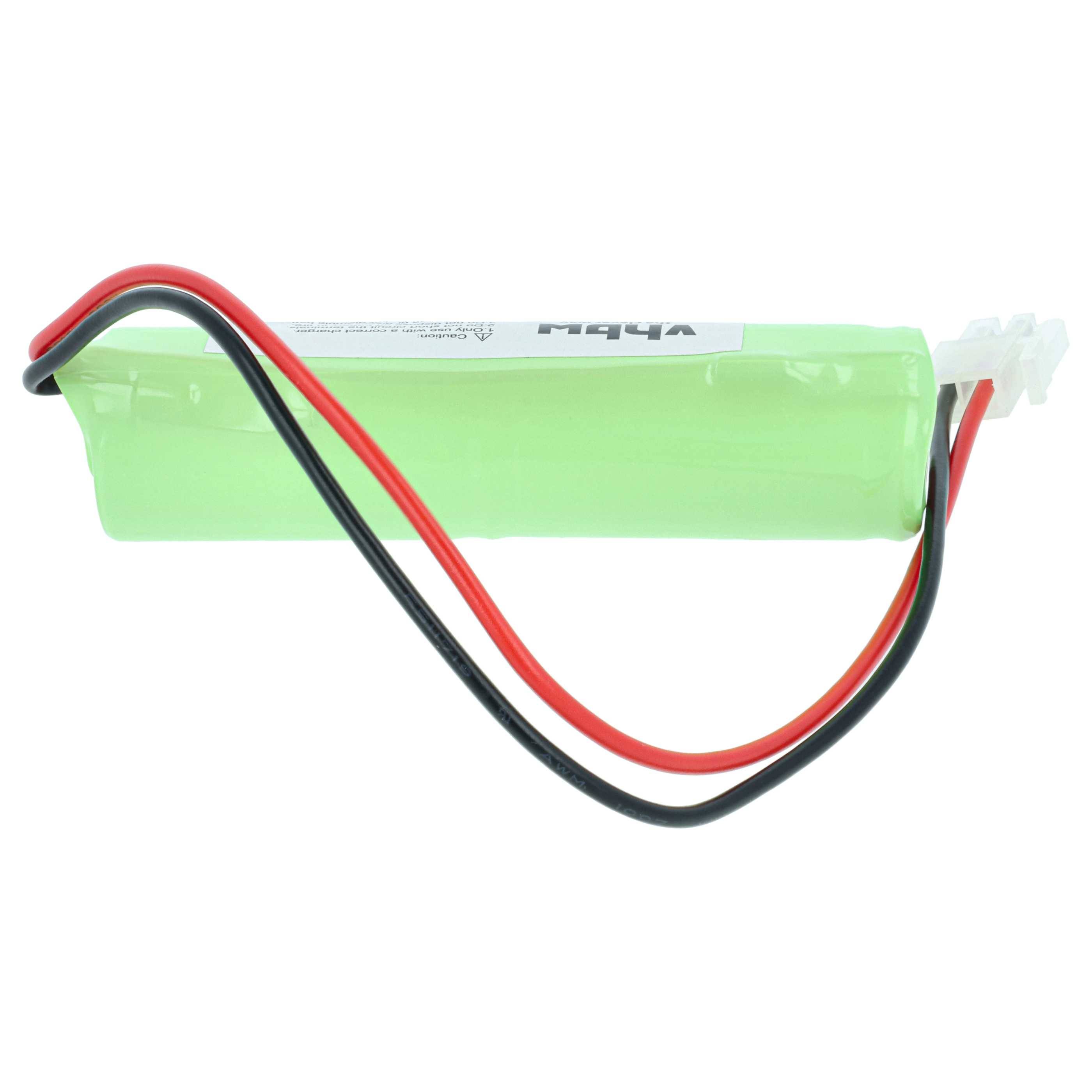 vhbw 5x Akku kompatibel mit Schneider OVA LUXA, RILUX, 37027, 51012E Fluchtweg, Notfallbeleuchtung (1600 mAh, 2,4 V