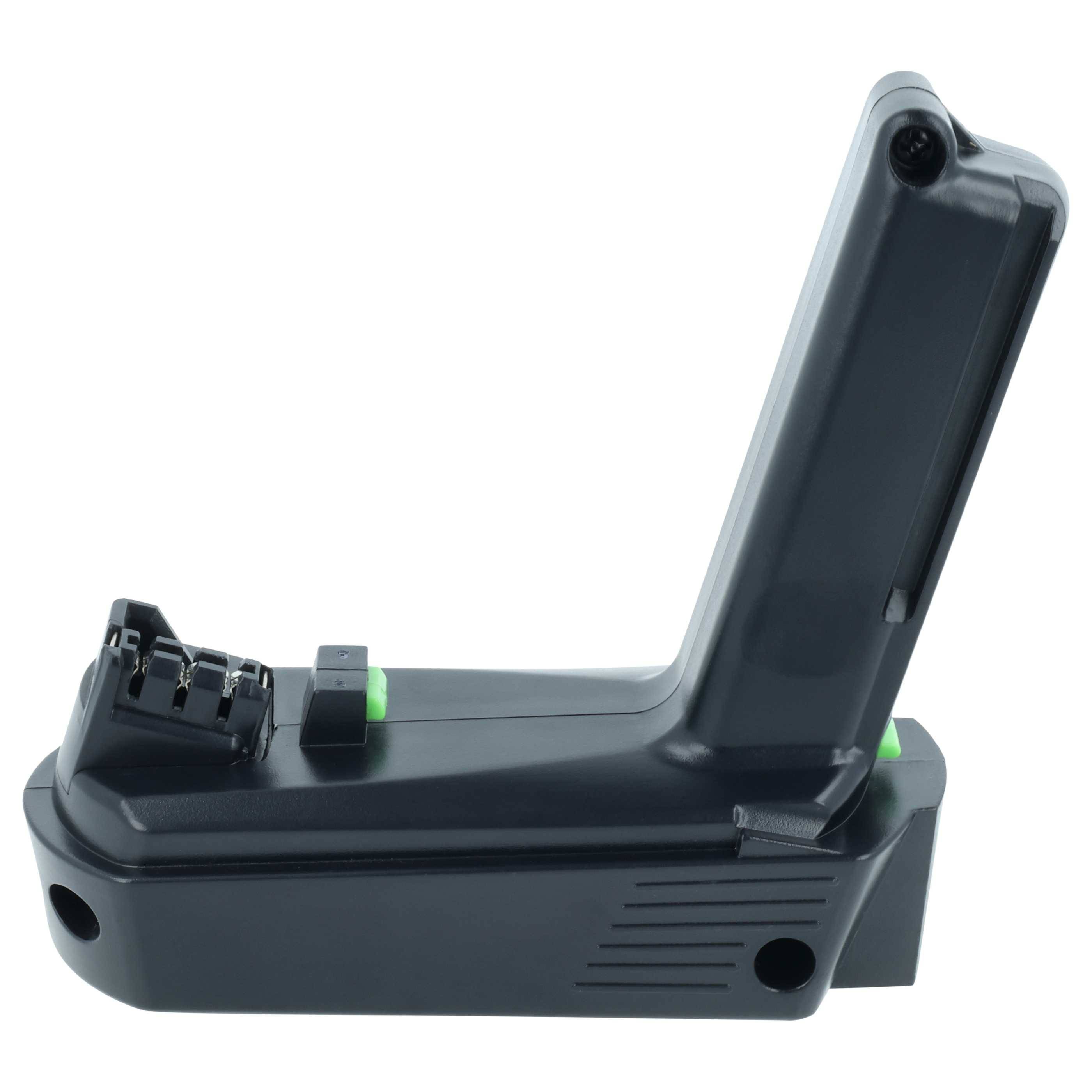 vhbw 3x Akku Ersatz für Festool 500243, 498338, 498336, 498616, 498339, 500184, 498642 für Werkzeug (1500 mAh, Li-Ion