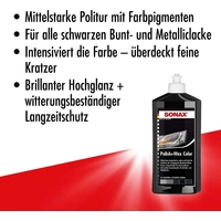 SONAX Polish & Wax Color schwarz 500 ml SONAX Polish & Wax Color schwarz 500 ml