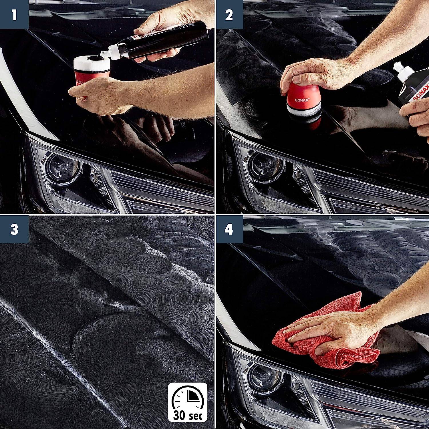 SONAX Polish & Wax Color schwarz 500 ml