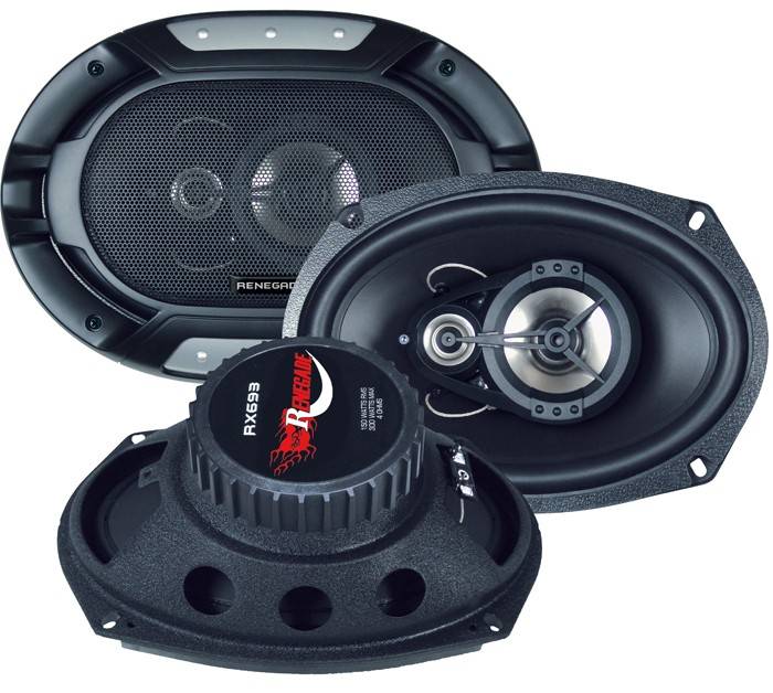 Renegade Triax-System 3-Wege RX-693 6x9 150 Watt 4 Ohm