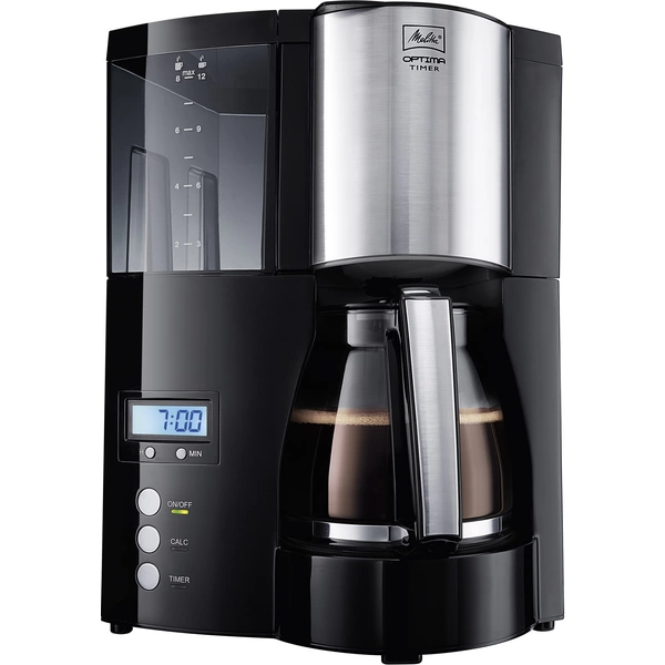 Melitta Optima Timer black Kaffeemaschine Schwarz Fassungsvermögen Tassen=12 Timerfunktion Melitta Optima Timer black Kaffeemaschine Schwarz Fassungsvermögen Tassen=12 Timerfunktion