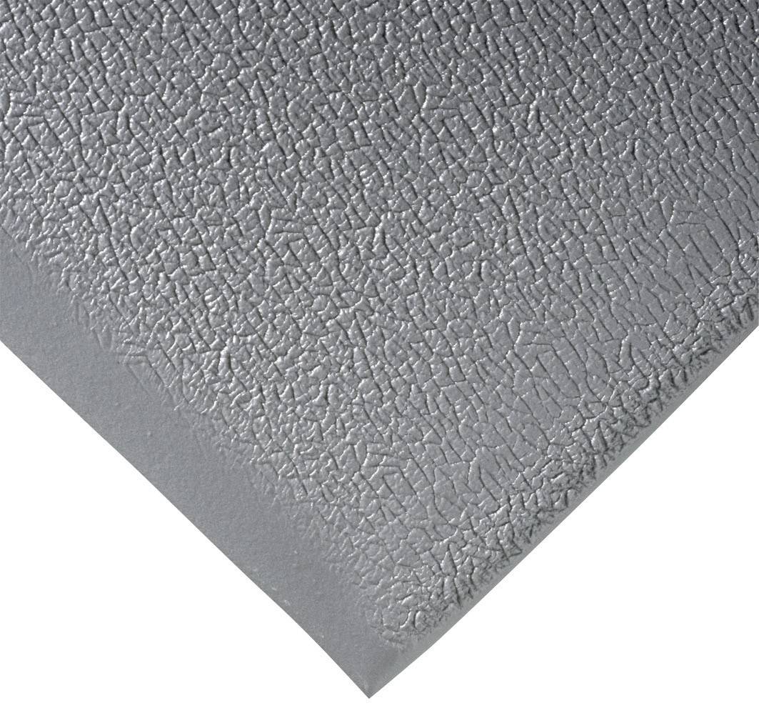 COBA Europe AF060003C Orhomat Ribbed Arbeitsplatzmatte (B x H) 0.9m x 9mm (Meterware) Grau