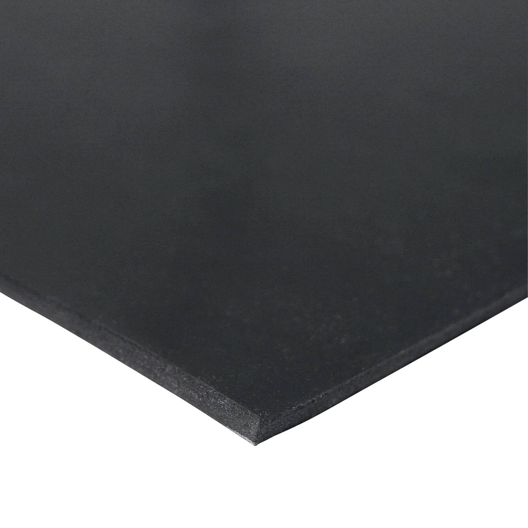 COBA Europe CRS00009C Industrie-Gummi (B x H) 1.4m x 25mm (Meterware) Schwarz