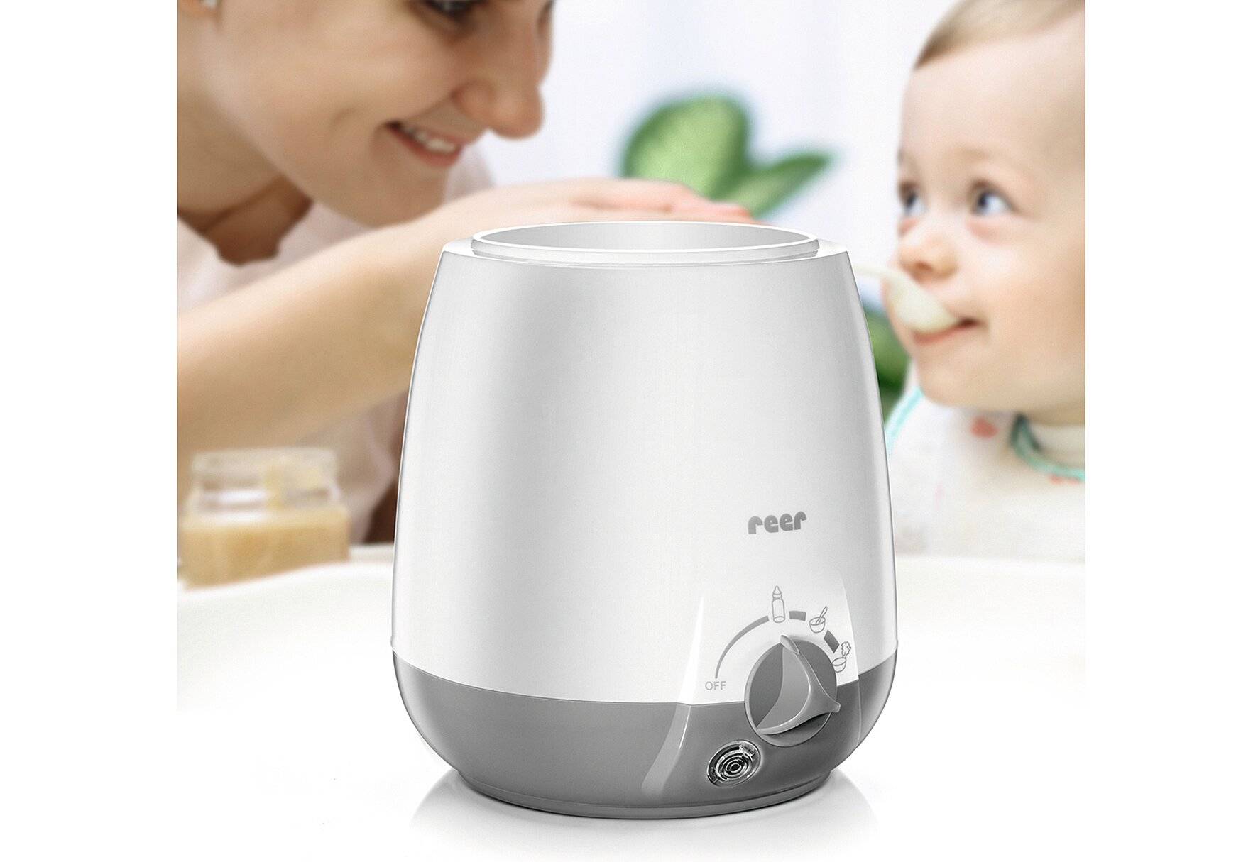 reer Simply Hot Babykostwärmer, 100 W, 220 - 240 V, Cremefarben