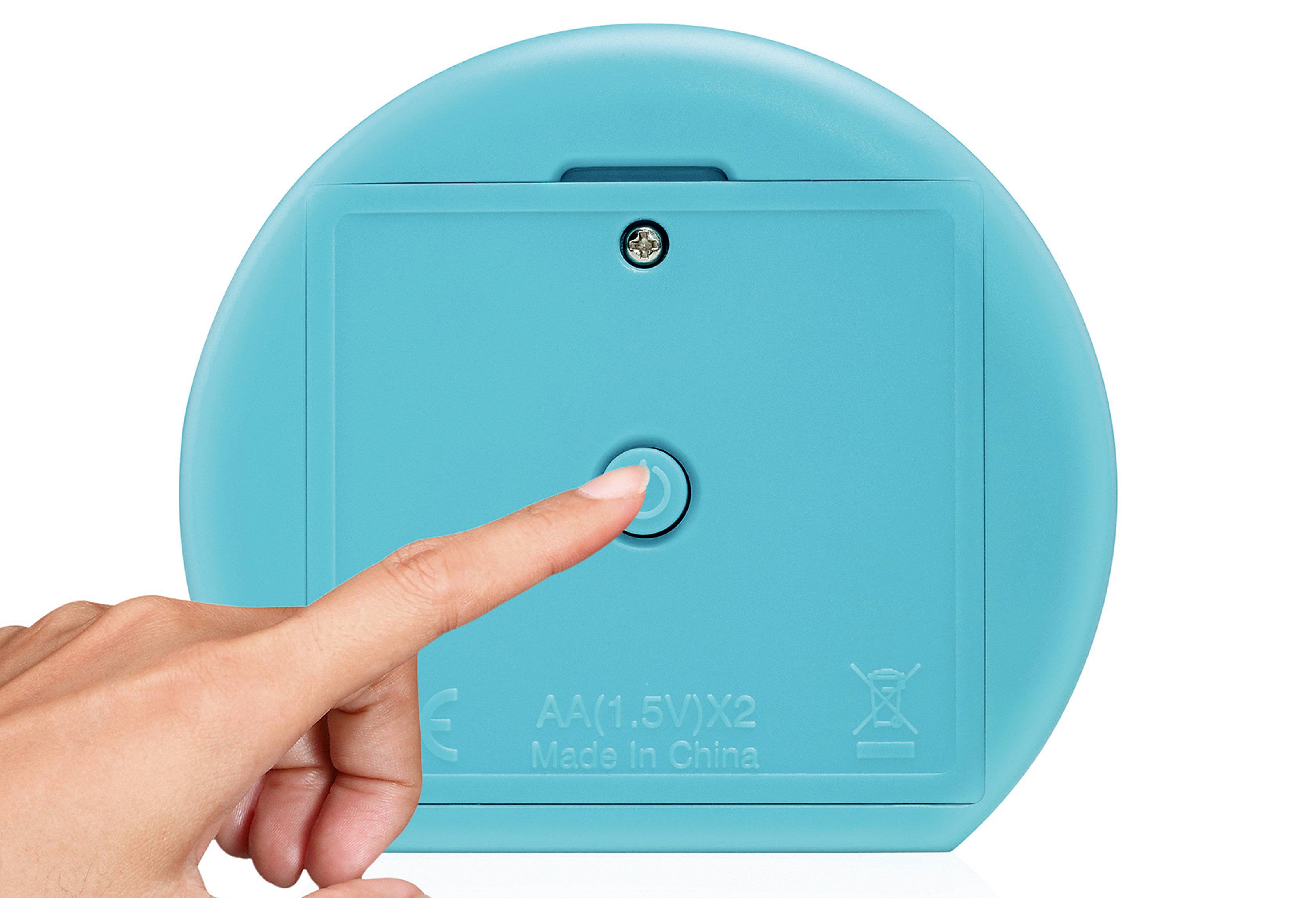 reer 52063 Mybabylight, Nachtlicht mit Mond-Motiv, Einschlaflicht für Baby und Kind,