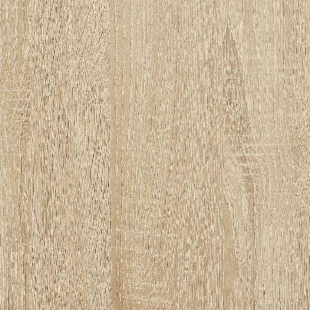 vidaXL Esstisch Sonoma-Eiche 140x74,5x76 cm Holzwerkstoff