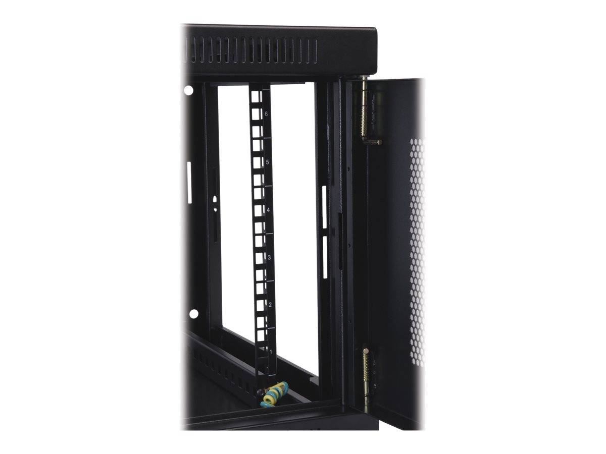 Tripp Lite SmartRack 6U Low-Profile Switch-Depth Wall-Mount Rack Enclosure Cabinet - Schrank Netzwerkschrank - geeignet