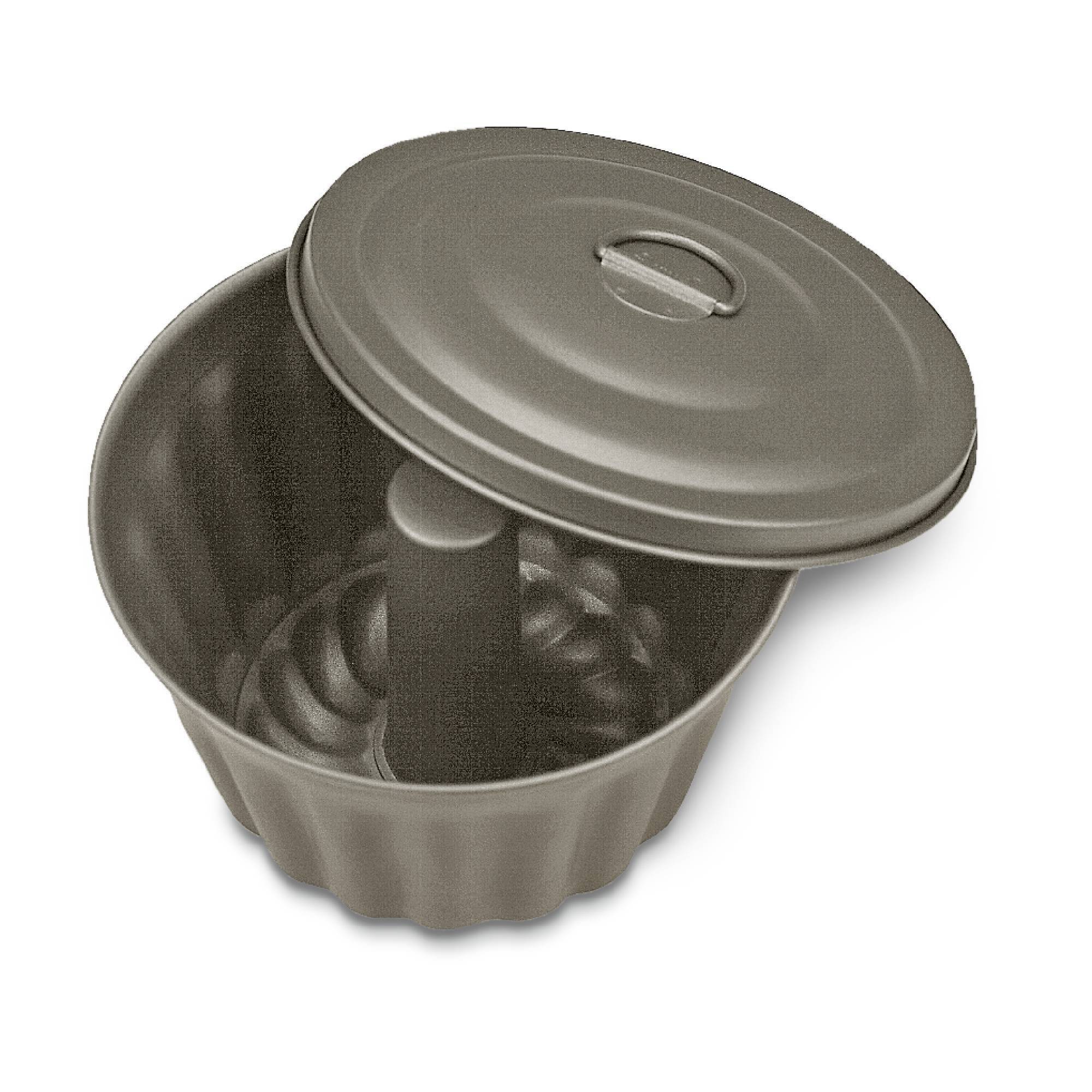 Städter Wasserbadform Ø20cm 2,2l, Pfund Kuchenform, Rund, 2,2 l, 230 °C, Metall, 200 mm