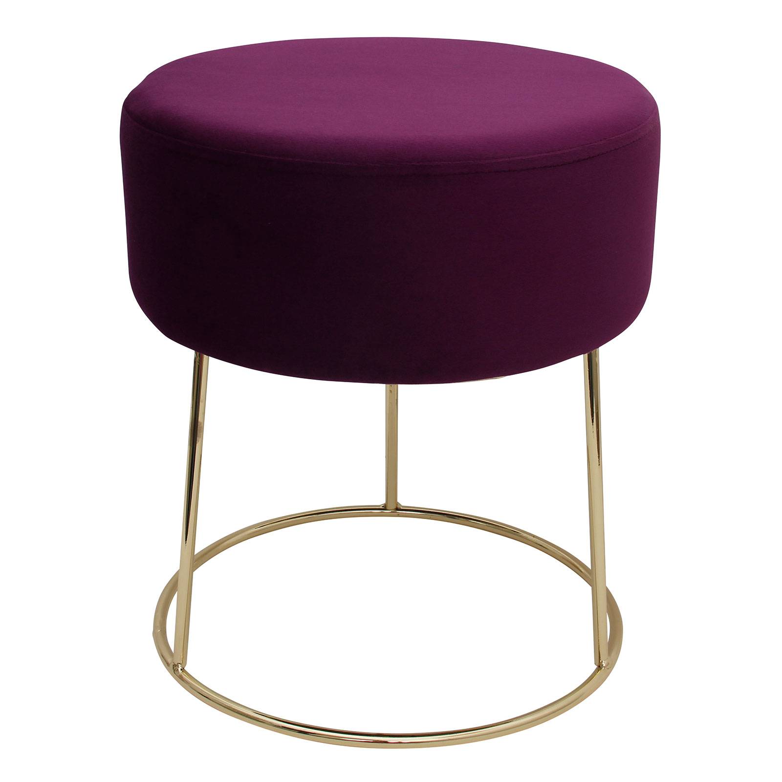 Echtwerk Sitzocker EW-SH-0412B Marylin mit Samtbezug