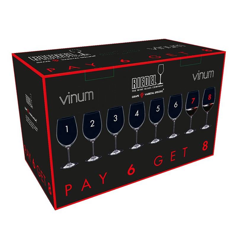 Riedel Zahl 6 get 8 Cabernet Weinglas