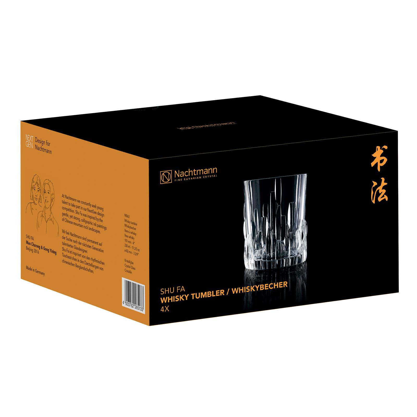 Nachtmann Shu Fa Whiskybecher 4er Set