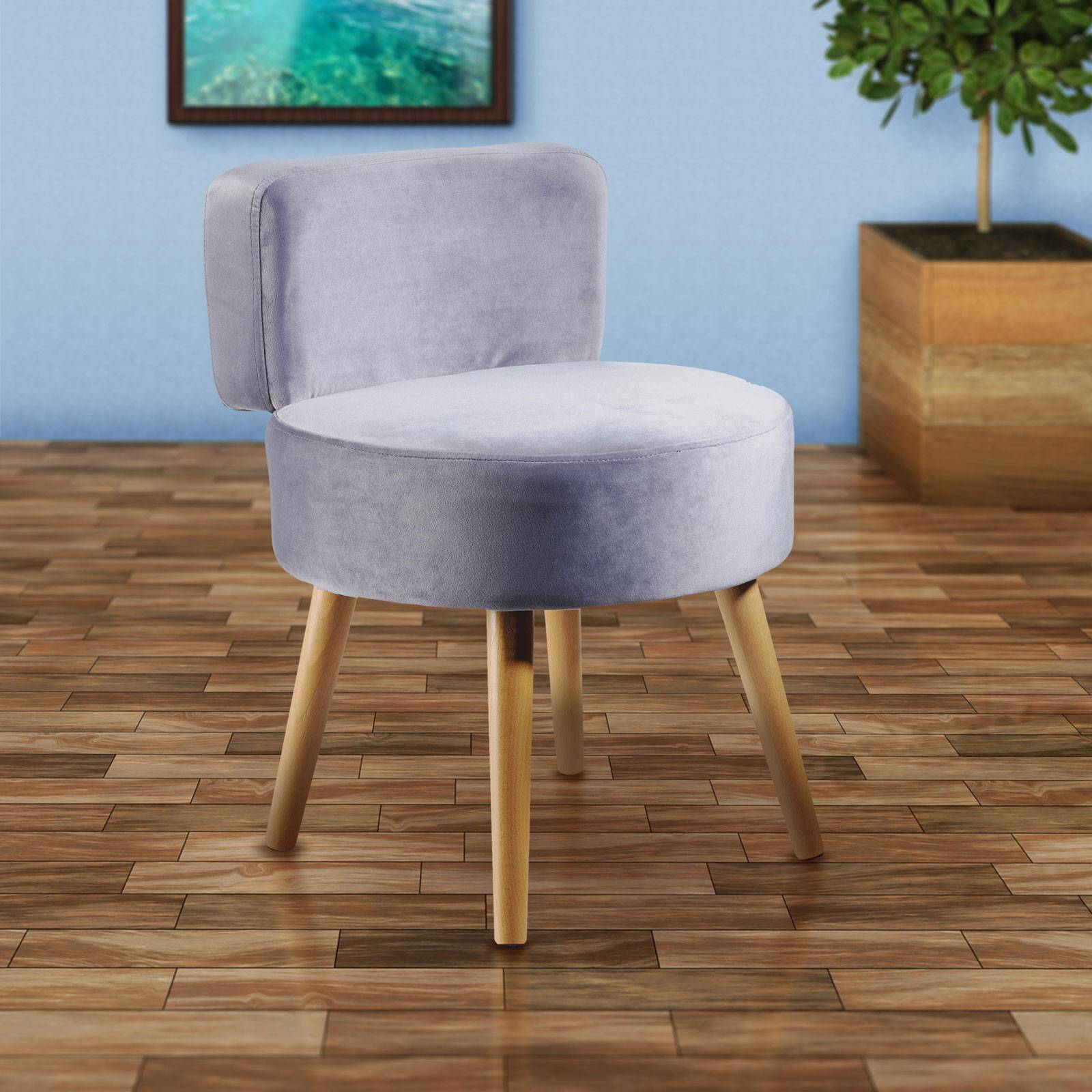 Echtwerk EW SH-0475 SESSEL MILO GRAU