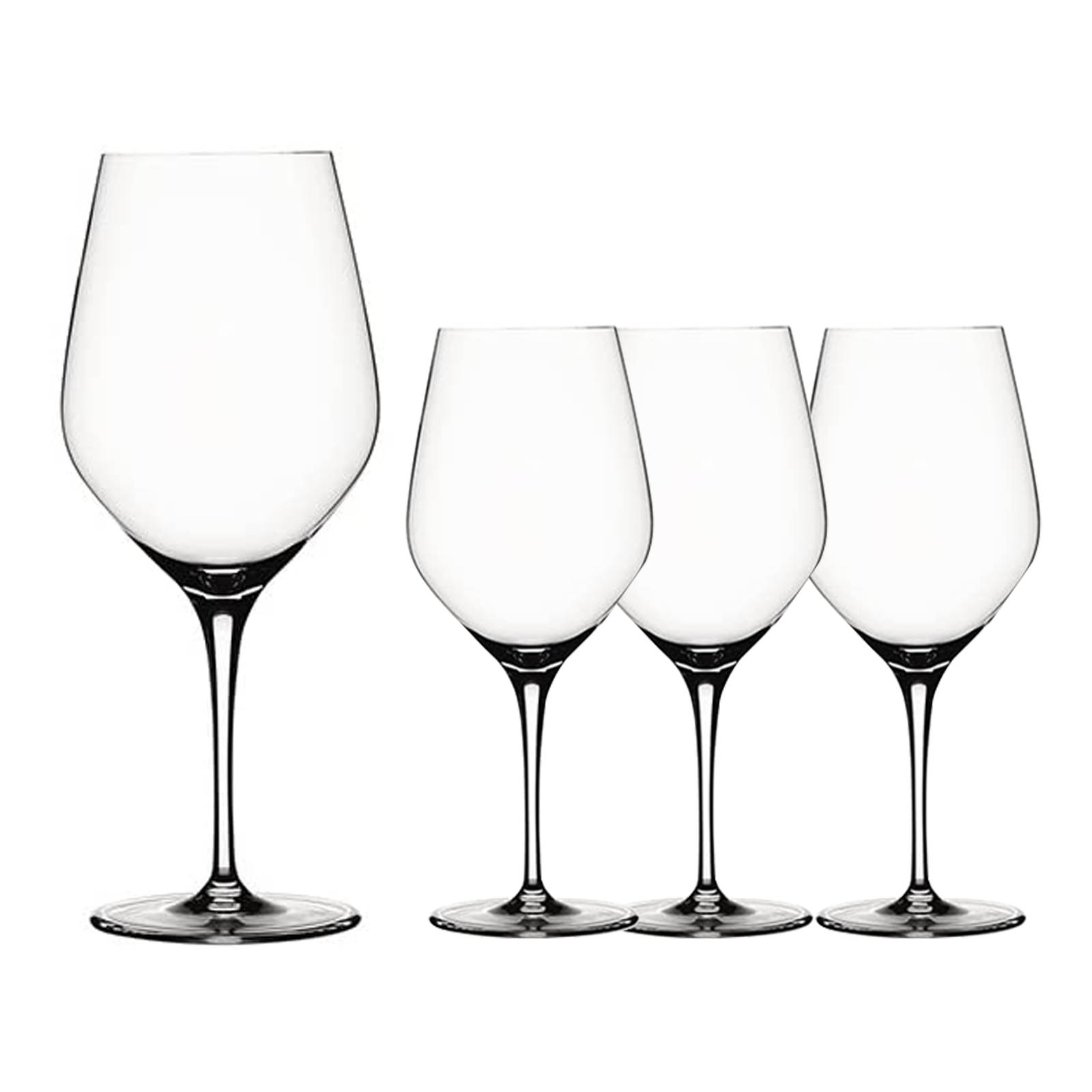 Spiegelau Bordeauxglas 4tlg. Set Kristallglas 650 ml, Authentis, 4400177